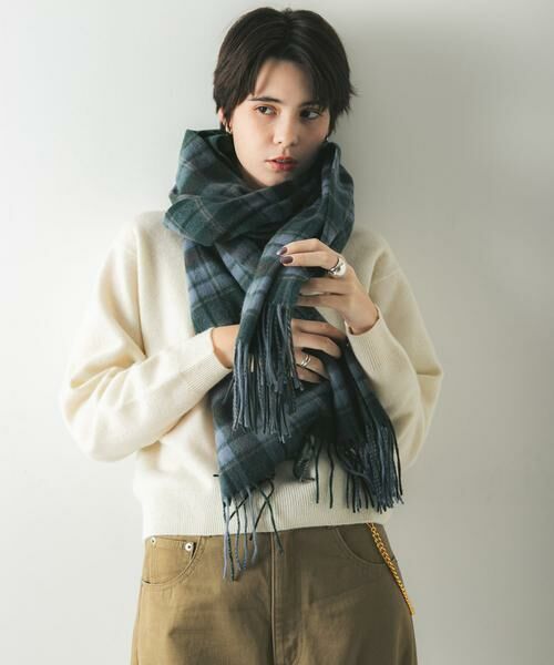 URBAN RESEARCH / アーバンリサーチ マフラー・ショール・スヌード・ストール | ウールカシミヤストール | 詳細8