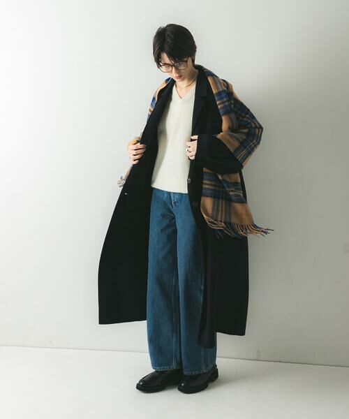 URBAN RESEARCH / アーバンリサーチ マフラー・ショール・スヌード・ストール | ウールカシミヤストール | 詳細17