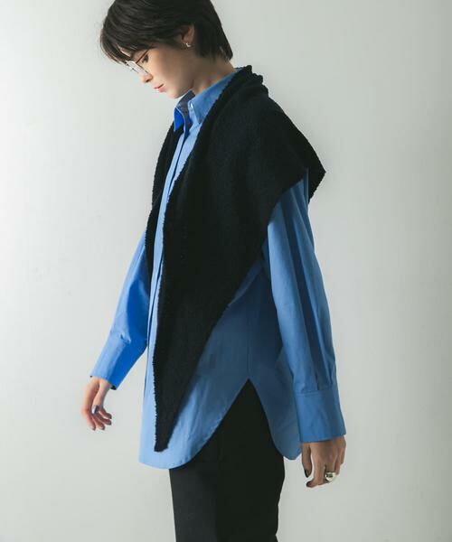 URBAN RESEARCH / アーバンリサーチ マフラー・ショール・スヌード・ストール | ウールカシミヤサンカクストール | 詳細13