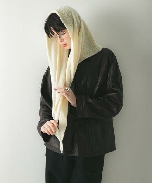 URBAN RESEARCH / アーバンリサーチ マフラー・ショール・スヌード・ストール | ウールカシミヤサンカクストール | 詳細23