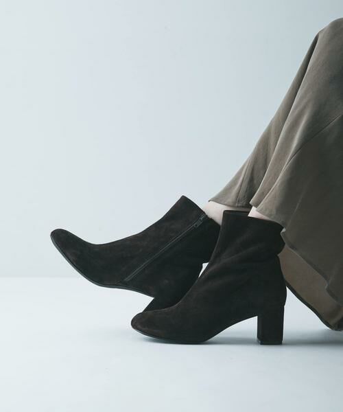 URBAN RESEARCH / アーバンリサーチ ブーツ（ショート丈） | オブリークトゥスエードブーツ | 詳細3