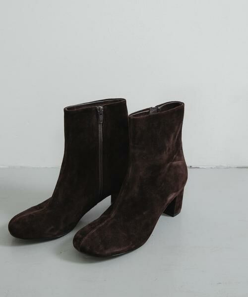 URBAN RESEARCH / アーバンリサーチ ブーツ（ショート丈） | オブリークトゥスエードブーツ | 詳細5