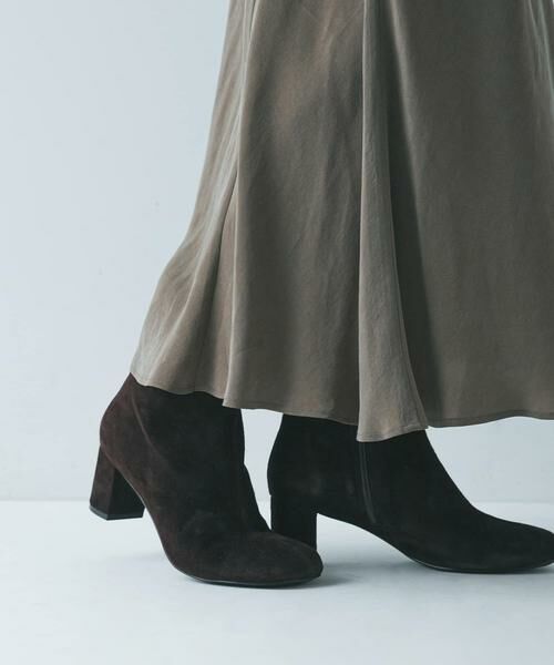 URBAN RESEARCH/アーバンリサーチ オブリークトゥスエードブーツ ブラウン 24