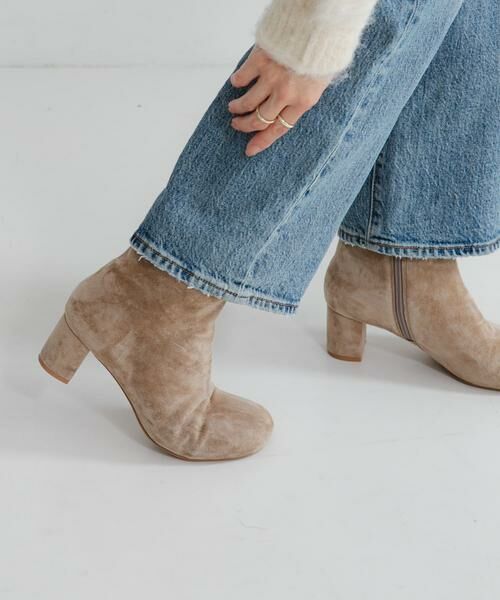 URBAN RESEARCH / アーバンリサーチ ブーツ（ショート丈） | オブリークトゥスエードブーツ | 詳細19