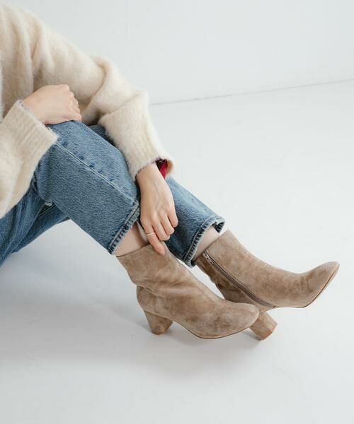 URBAN RESEARCH / アーバンリサーチ ブーツ（ショート丈） | オブリークトゥスエードブーツ | 詳細20