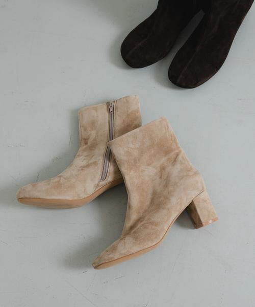 URBAN RESEARCH / アーバンリサーチ ブーツ（ショート丈） | オブリークトゥスエードブーツ | 詳細23