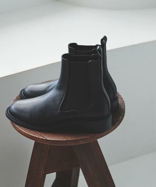 URBAN RESEARCH / アーバンリサーチ ブーツ（ショート丈） | レザーサイドゴアブーツ | 詳細1