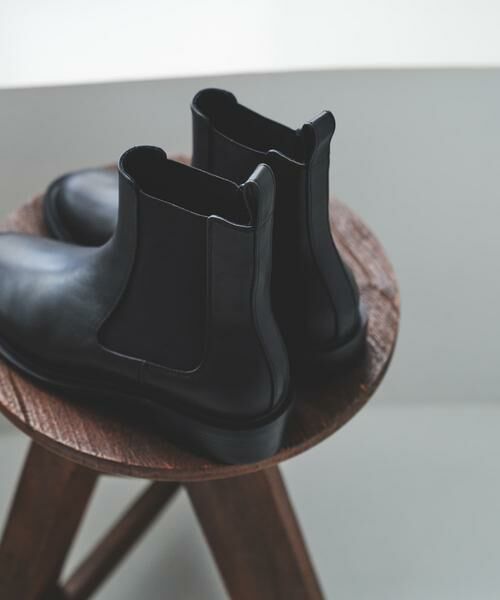 URBAN RESEARCH / アーバンリサーチ ブーツ（ショート丈） | レザーサイドゴアブーツ | 詳細2