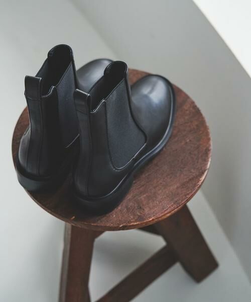 URBAN RESEARCH / アーバンリサーチ ブーツ（ショート丈） | レザーサイドゴアブーツ | 詳細3