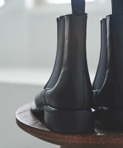URBAN RESEARCH / アーバンリサーチ ブーツ（ショート丈） | レザーサイドゴアブーツ | 詳細4