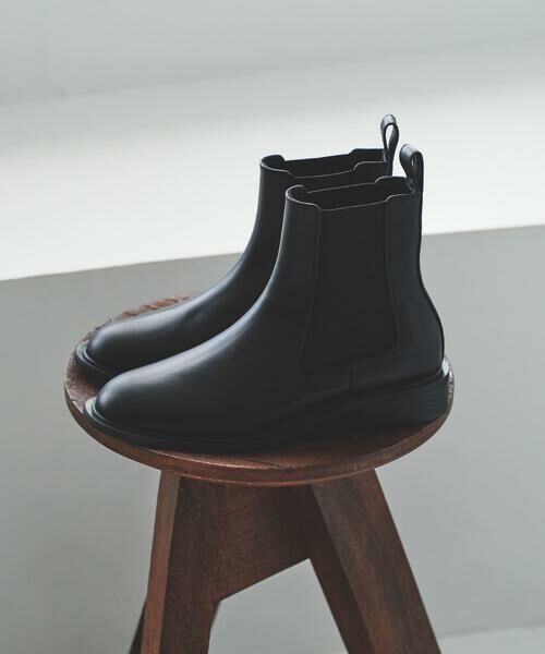 URBAN RESEARCH / アーバンリサーチ ブーツ（ショート丈） | レザーサイドゴアブーツ | 詳細5