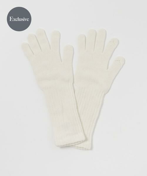 URBAN RESEARCH/A[oT[` wʒxWILLIAM BRUNTON×URBAN RESEARCH Open long Cuff Glove zCg -