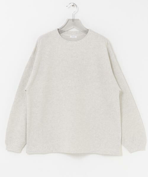 URBAN RESEARCH / アーバンリサーチ ニット・セーター | crepuscule　Co/Ra Moss Stitch Pullover（ホワイト系その他）