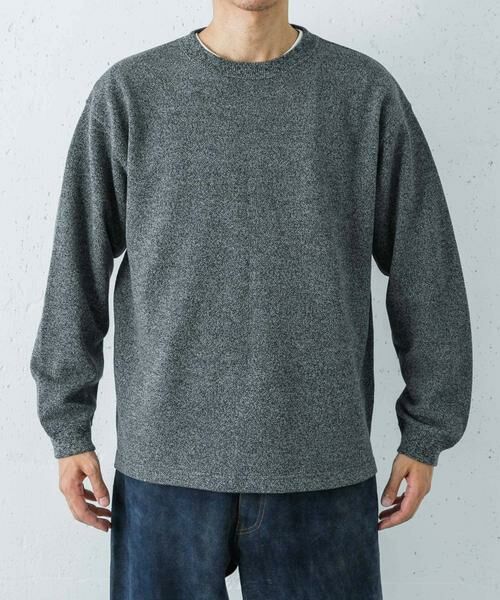 URBAN RESEARCH / アーバンリサーチ ニット・セーター | crepuscule　Co/Ra Moss Stitch Pullover | 詳細5