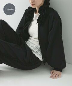 URBAN RESEARCH / アーバンリサーチ ブルゾン | 『別注』crinkle crinkle crinkle×URBAN RESEARCH　FRILL COLLER TRACK JACKET