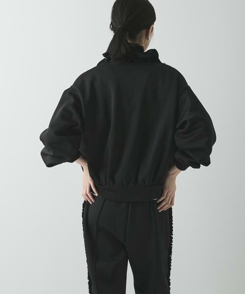 URBAN RESEARCH / アーバンリサーチ ブルゾン | 『別注』crinkle crinkle crinkle×URBAN RESEARCH　FRILL COLLER TRACK JACKET | 詳細4