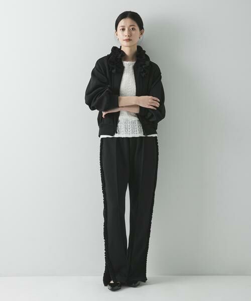 URBAN RESEARCH / アーバンリサーチ ブルゾン | 『別注』crinkle crinkle crinkle×URBAN RESEARCH　FRILL COLLER TRACK JACKET | 詳細5