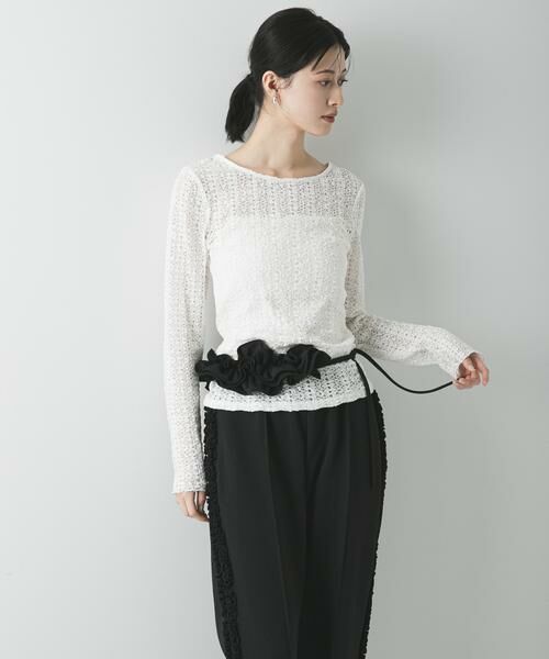 URBAN RESEARCH / アーバンリサーチ ブルゾン | 『別注』crinkle crinkle crinkle×URBAN RESEARCH　FRILL COLLER TRACK JACKET | 詳細7