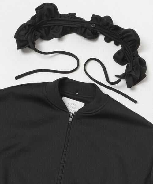 URBAN RESEARCH / アーバンリサーチ ブルゾン | 『別注』crinkle crinkle crinkle×URBAN RESEARCH　FRILL COLLER TRACK JACKET | 詳細9