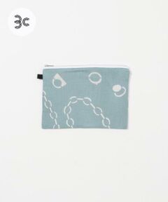 URBAN RESEARCH / アーバンリサーチ ポーチ | 『別注』山崎菜穂子×URBAN RESEARCH　ポーチ　ブルー