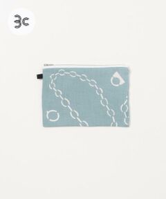 URBAN RESEARCH / アーバンリサーチ ポーチ | 『別注』山崎菜穂子×URBAN RESEARCH　ポーチ　ブルー