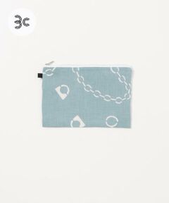 URBAN RESEARCH / アーバンリサーチ ポーチ | 『別注』山崎菜穂子×URBAN RESEARCH　ポーチ　ブルー