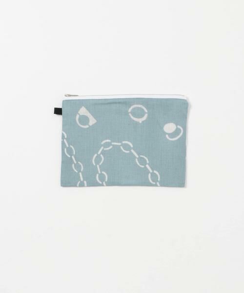 URBAN RESEARCH / アーバンリサーチ ポーチ | 『別注』山崎菜穂子×URBAN RESEARCH　ポーチ　ブルー | 詳細1