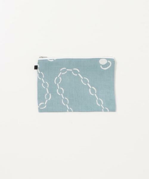 URBAN RESEARCH / アーバンリサーチ ポーチ | 『別注』山崎菜穂子×URBAN RESEARCH　ポーチ　ブルー | 詳細6