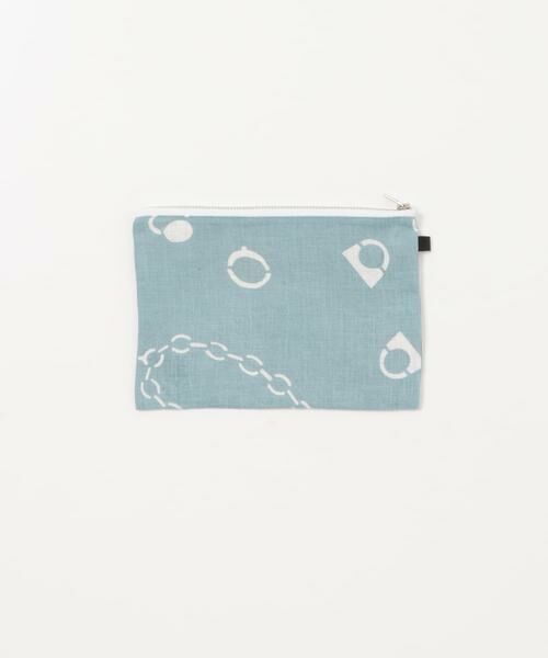 URBAN RESEARCH / アーバンリサーチ ポーチ | 『別注』山崎菜穂子×URBAN RESEARCH　ポーチ　ブルー | 詳細7