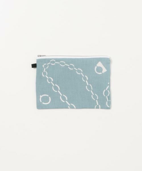 URBAN RESEARCH / アーバンリサーチ ポーチ | 『別注』山崎菜穂子×URBAN RESEARCH　ポーチ　ブルー | 詳細8