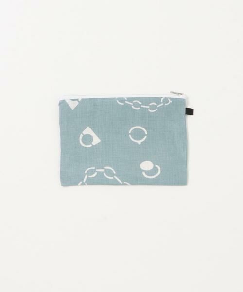 URBAN RESEARCH / アーバンリサーチ ポーチ | 『別注』山崎菜穂子×URBAN RESEARCH　ポーチ　ブルー | 詳細9