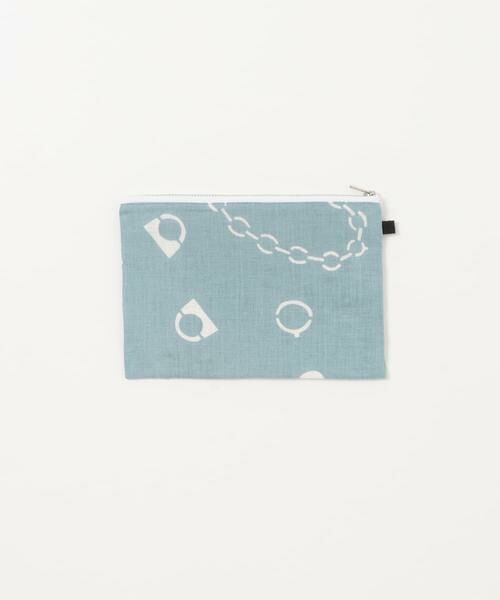 URBAN RESEARCH / アーバンリサーチ ポーチ | 『別注』山崎菜穂子×URBAN RESEARCH　ポーチ　ブルー | 詳細11
