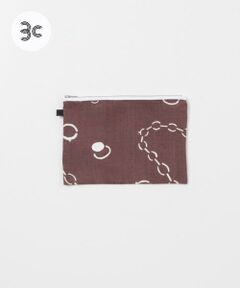 URBAN RESEARCH / アーバンリサーチ ポーチ | 『別注』山崎菜穂子×URBAN RESEARCH　ポーチ　ブラウン