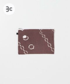 URBAN RESEARCH / アーバンリサーチ ポーチ | 『別注』山崎菜穂子×URBAN RESEARCH　ポーチ　ブラウン