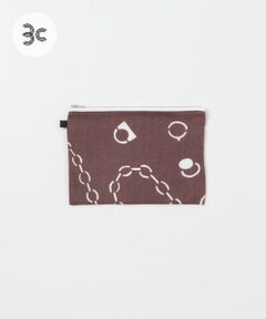 URBAN RESEARCH / アーバンリサーチ ポーチ | 『別注』山崎菜穂子×URBAN RESEARCH　ポーチ　ブラウン