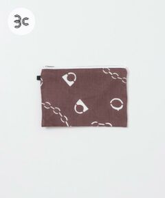 URBAN RESEARCH / アーバンリサーチ ポーチ | 『別注』山崎菜穂子×URBAN RESEARCH　ポーチ　ブラウン