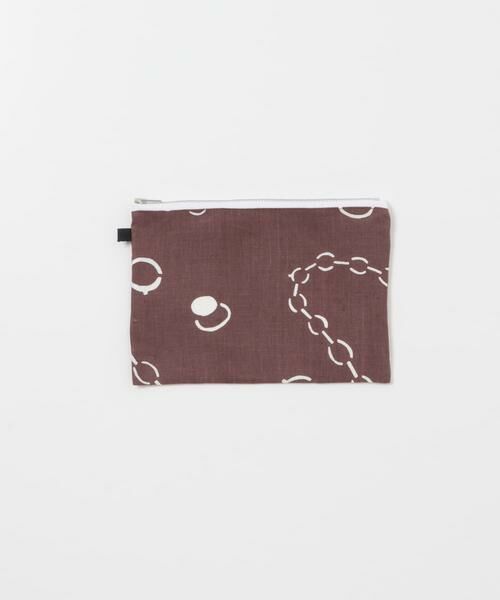 URBAN RESEARCH / アーバンリサーチ ポーチ | 『別注』山崎菜穂子×URBAN RESEARCH　ポーチ　ブラウン | 詳細3