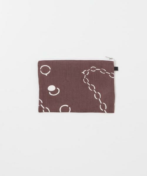 URBAN RESEARCH / アーバンリサーチ ポーチ | 『別注』山崎菜穂子×URBAN RESEARCH　ポーチ　ブラウン | 詳細4