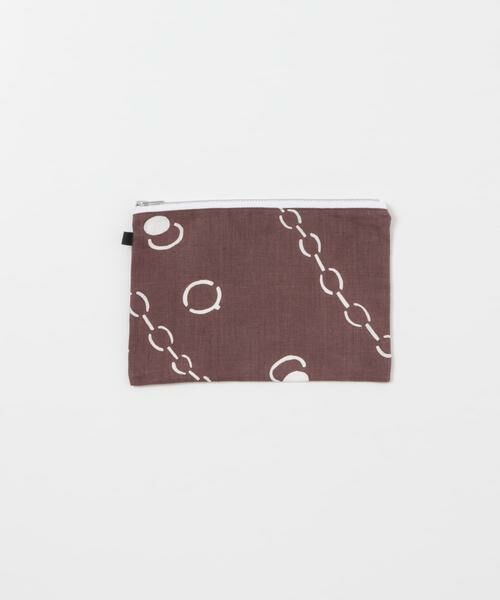 URBAN RESEARCH / アーバンリサーチ ポーチ | 『別注』山崎菜穂子×URBAN RESEARCH　ポーチ　ブラウン | 詳細5