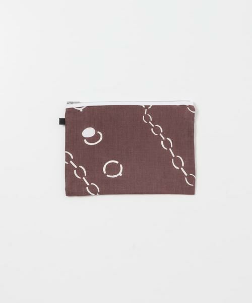 URBAN RESEARCH / アーバンリサーチ ポーチ | 『別注』山崎菜穂子×URBAN RESEARCH　ポーチ　ブラウン | 詳細7
