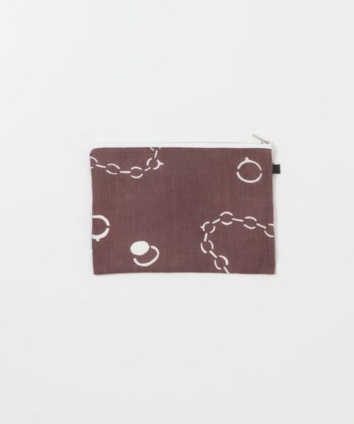 URBAN RESEARCH / アーバンリサーチ ポーチ | 『別注』山崎菜穂子×URBAN RESEARCH　ポーチ　ブラウン | 詳細8