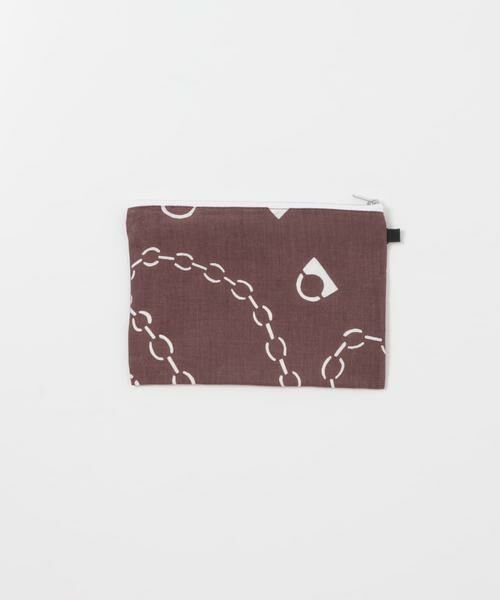 URBAN RESEARCH / アーバンリサーチ ポーチ | 『別注』山崎菜穂子×URBAN RESEARCH　ポーチ　ブラウン | 詳細10