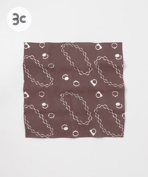 URBAN RESEARCH / アーバンリサーチ バンダナ・スカーフ | 『別注』山崎菜穂子×URBAN RESEARCH　バンダナ　ブラウン（その他1）