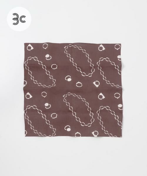 URBAN RESEARCH / アーバンリサーチ バンダナ・スカーフ | 『別注』山崎菜穂子×URBAN RESEARCH　バンダナ　ブラウン（その他3）