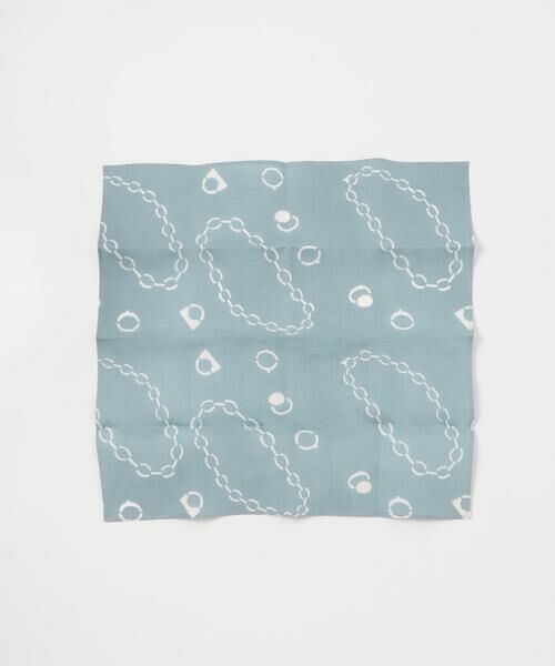 URBAN RESEARCH / アーバンリサーチ バンダナ・スカーフ | 『別注』山崎菜穂子×URBAN RESEARCH　バンダナ　ブルー | 詳細2