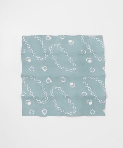 URBAN RESEARCH / アーバンリサーチ バンダナ・スカーフ | 『別注』山崎菜穂子×URBAN RESEARCH　バンダナ　ブルー | 詳細3
