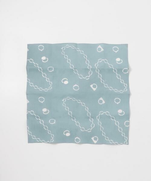 URBAN RESEARCH / アーバンリサーチ バンダナ・スカーフ | 『別注』山崎菜穂子×URBAN RESEARCH　バンダナ　ブルー | 詳細4