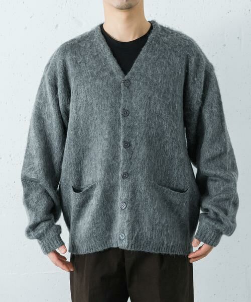 URBAN RESEARCH / アーバンリサーチ カーディガン・ボレロ | TOWNCRAFT　SOLID SHAGGY CARDIGAN | 詳細5