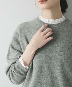 URBAN RESEARCH / アーバンリサーチ Tシャツ | フリルデザインシアーカットソー