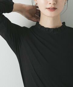 URBAN RESEARCH / アーバンリサーチ Tシャツ | フリルデザインシアーカットソー